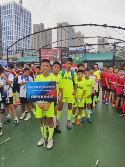春晓小学获2019年安徽省青少年笼式足球精英赛（U12）第七名(图2)